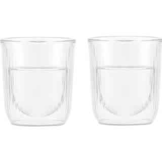 Bodum Douro dobbeltvægget sakeglas 14,5 cl 2-pak Klar