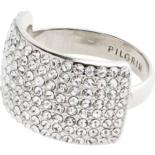 Pilgrim ASPEN krystal ring sølvbelagt