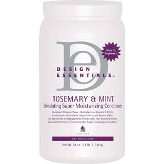 Design Essentials Rosemary & Mint Stimulating Super Moisturizing Conditioner 4 pund (pakke 1)