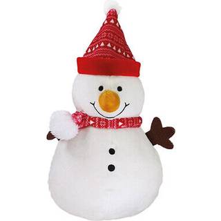 Plush Xmas snowman, 28 cm