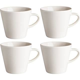 Scandi Living Kalk krus 30 cl, 4 stk. hvid