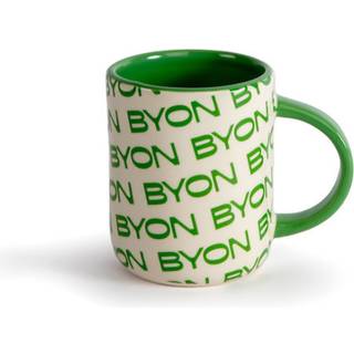 Byon Mug Liz Byon White/green One Size
