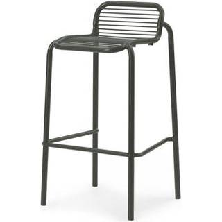 Normann Copenhagen Vig Barstol H75 cm Mørk Grøn
