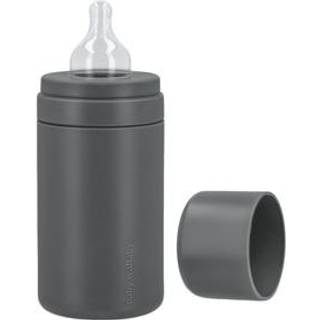 Baby Wallaby Sutteflaske 240 ml - Dark Grey