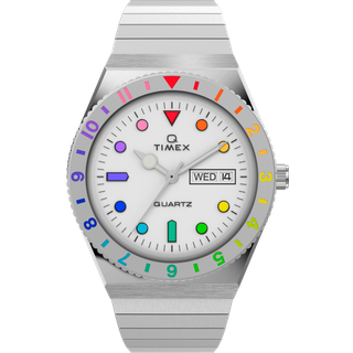 Timex Q Rainbow TW2V66000 - Unisex - 36 mm - Analog - Quartz - Mineralglas