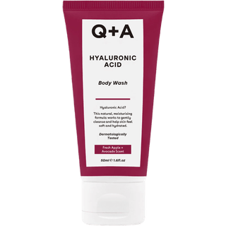 Q+A Hyaluronic Acid Body Wash Travel Size 50 ml