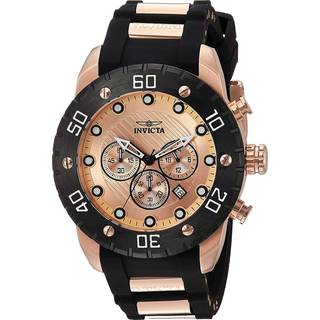 Invicta 20281 Pro Diver Rosa guldfarvet/Rosaguldtonet stål Ø50 mm