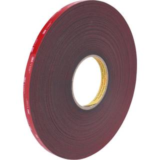 VHB-tape 4611F mørkegrå 9mm×33mtr