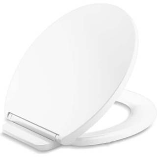 Kohler K-27332-0 Glissade Readylatch Quiet Close Round toilet Seat White