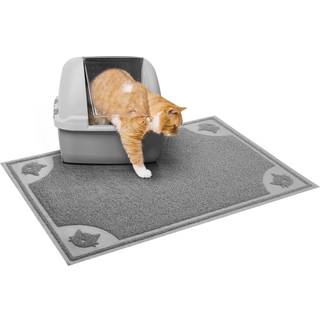 Mr. Pen-Large Cat Litter Mat 23.5? X 35.2? Gr? fangstm?tte til katteboks katte t?ppe stort
