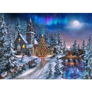 Vermont Christmas Company Christmas Night Jigsaw Puzzle 1000 Piece
