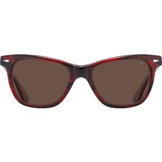 American Optical Saratoga 7BNN 52 Solbriller Mænd Rød - Red Demi Horn - 52mm