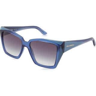 Karl Lagerfeld KL6072S 450 55 Solbriller Mænd Blue - Transparent Azure Blue - 55mm