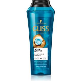 Schwarzkopf Gliss Aqua Revive Shampoo Fra normalt til tørt hår 250 ml - 250 ml