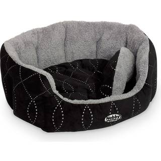 Komfort bed oval CENO - 55 x 50 x 21 cm - Sort