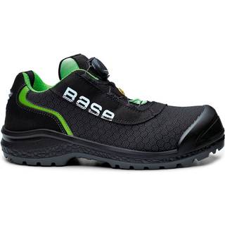 Be-Ready S1P ESD SRC - Sort/Grøn (Størrelse: 38)