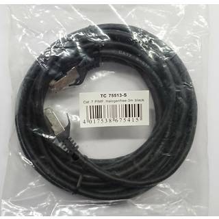 Cat 7 S/FTP LSZH Netværkskabel - Sort - 3 m