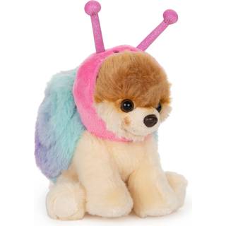 Gund Boo verdens s?deste hund itty bitty boo snail #60 udstoppet dyre plushie for?rindretning lyser?d og bl? 5