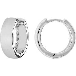 trendor 41581 Ohrringe für Damen und Herren 925 Silber Creolen Ø 16 mm