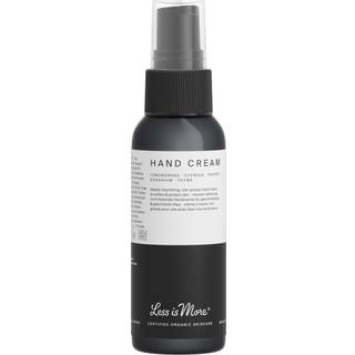 Less Is More Organic Hand Cream Lemongrass Travel size 50 ml