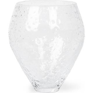Ro Collection Crushed Glass Vase Medium Klar