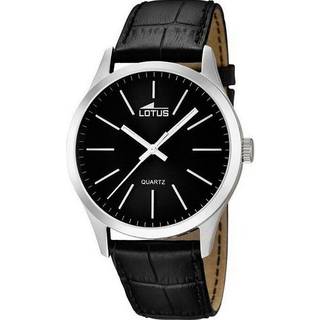 Stilfuld Herre Lotus 15961/3 Sort Ur