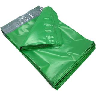 IMBAPRICE POLY Mailers forsendelseskonvolutter poser 10 x 13 - inches 100 tasker (gr?n)