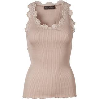 Silk Top Regular W/Vintage Lace
