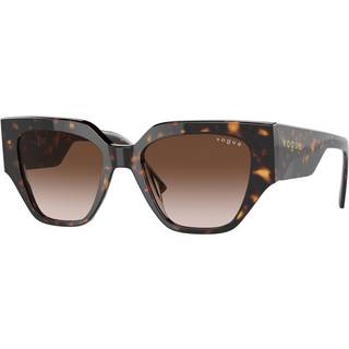 VOGUE EYEWEAR Kvinde VO5409S W65613 Solbriller Acetat Brun Brun Geometrisk Normal Skygge