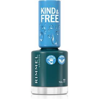 Rimmel Kind & Free Neglelak Skygge 168 Teal Ivy 8 ml - 8 ml