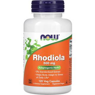 Rhodiola, 500 mg - 120 vegetabilske kapsler