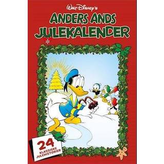 Anders Ands Julekalender bog fra Disney