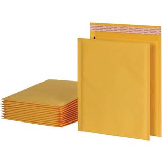 Kvalitet Park Bubble Mailers 8,5 x 11 tommer Kraft polstrede konvolutter Holdbare brune forsendelseskonvolutter Selvforsegling lukning 25 pr. Bok