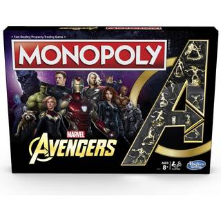 Hasbro Gaming Monopol: Marvel Avengers Edition Board Game Alders 8 og op