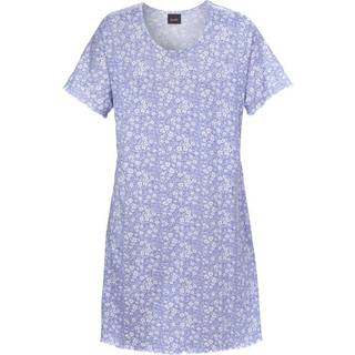 Trofe Sweet Flower Woman Dress - Blue Pattern - Medium * Kampagne *