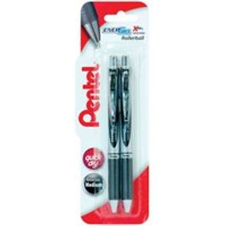 Pentel XBL77/2 -A Energel XM udtr?kkelig gelpen - sort (pakke med 2)