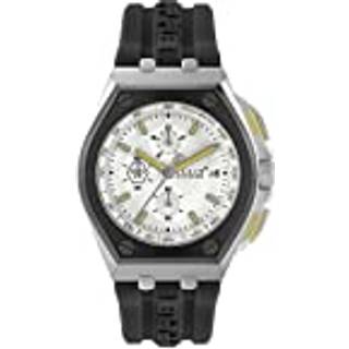 Philipp Plein PWGAA0121 Extreme Sølvfarvet/Gummi Ø44 mm