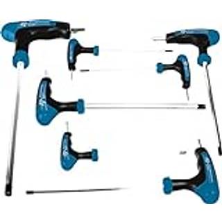 Performance Tool W1712 Metric T-h?ndtag Hex Key Set 7-Piece