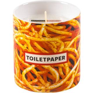 Seletti Candlelight And Scents - 'Spaghetti' candle in Multicolor Porcelain, wax