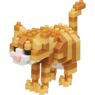 Nanoblock - Cat Breed - Tabby Cat Collection Series Building Kit