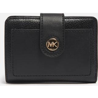 MK Small Leather Wallet - Black - Michael Kors - ONE SIZE