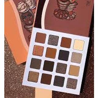 Juvias Place Coffee Shop Eyeshadow Palette - 16 Pan Palette Tan Auburn & Rich Dark Chocolate Mattes and Shimmers Meget pigmenteret og smøragtig t