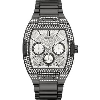 GUESS GW0094G3 Black Crystal Bezel Bracelet Watch - W96236