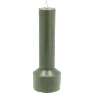 Hvils Bloklys fra Villa Collection - Dark Green farve - Paraffin/Stearin