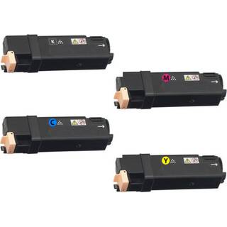 Xerox DocuPrint C1110 combo pack 4 stk - BK/C/M/Y 8000 sider - kompatibel lasertoner