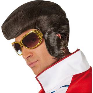 Perücke Rock King braun
