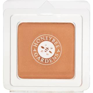 Honeybee Gardens Presset Mineral Powder Foundation Refill Sundance Deep Tan/Mocha Justerbar dækning Naturlig finish med botaniske ekstrakter og v