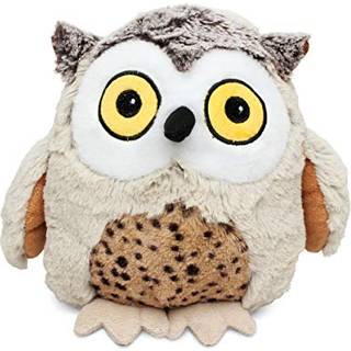 Dollibu plys ugle udstoppet dyr - blød plyshuggbar brun ugle yndig spilletid ugle plys legetøj sød skov dyreliv fugl kos gave til børn og voksne