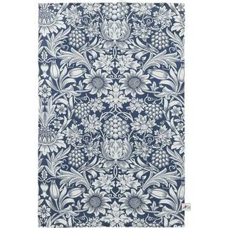 Klippan Yllefabrik Sunflower viskestykke 46x70 cm Dark denim