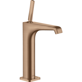 AXOR Citterio E håndvaskarmatur 190, M. siveventil, Børstet rødguld